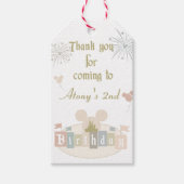 幸せな誕生日オンアースマジカル誕生日 ギフトタグ (正面)