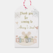 幸せな誕生日オンアースマジカル誕生日 ギフトタグ (裏面)