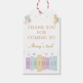 幸せな誕生日オンアースマジカル誕生日 ギフトタグ (正面)