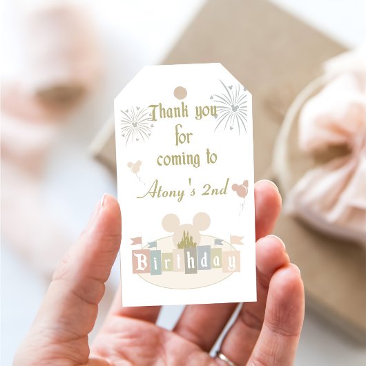 幸せな誕生日オンアースマジカル誕生日 ギフトタグ