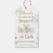 幸せな誕生日オンアースマジカル誕生日 ギフトタグ (正面)