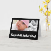 幸せな誕生母の日! カード (黄色い花)