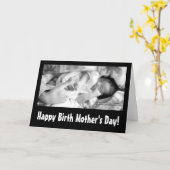 幸せな誕生母の日! カード (黄色い花)