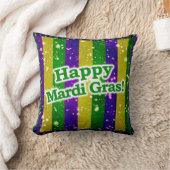 幸せな謝肉祭ポスター クッション (ブランケット)