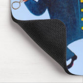 幸せな警官 マウスパッド (コーナー)