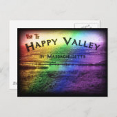 幸せな谷マサチューセッツ ポストカード (正面/裏面)