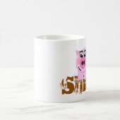 幸せな豚のよう コーヒーマグカップ (中央)