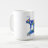 幸せな象 コーヒーマグカップ (正面左)