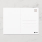 幸せな象 ポストカード (裏面)