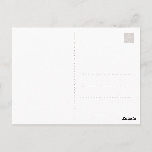 幸せな象 ポストカード (裏面)