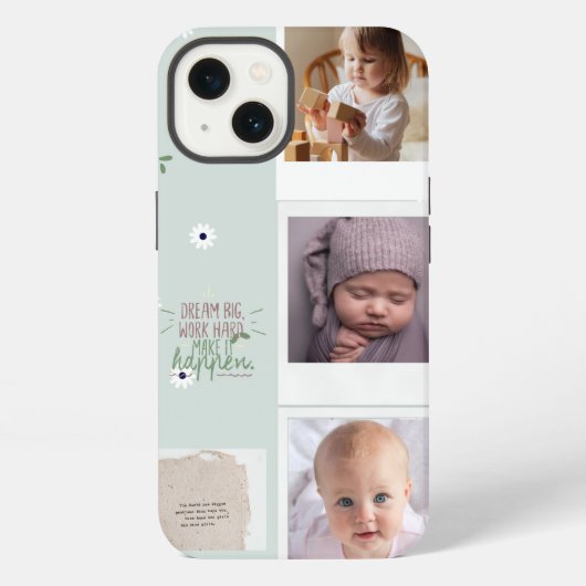 幸せな赤ちゃん iPhoneケース (裏面)