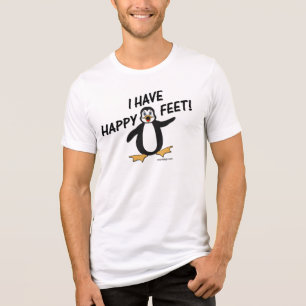 幸せな足だ! トライブレンドTシャツ