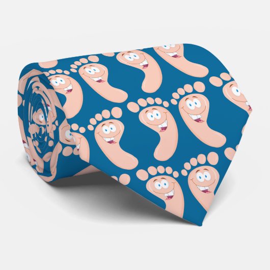 幸せな足ネクタイ ネクタイ (ロール)