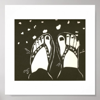 幸せな足 ポスター