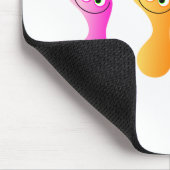 幸せな足 マウスパッド (コーナー)