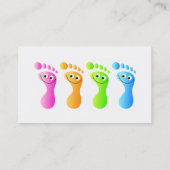 幸せな足 名刺 (裏面)