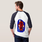 幸せな足、悲しい足 Tシャツ (裏面フル)