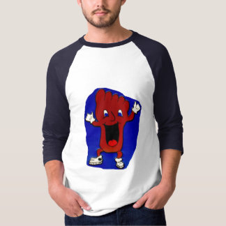 幸せな足、悲しい足 Tシャツ