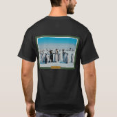 幸せな足! Tシャツ (裏面)