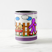 幸せな車線 マグカップ (中央)