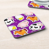 幸せな農場の背景、コースター コースター (左側)