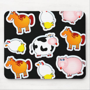 幸せな農場の背景, mousepad マウスパッド