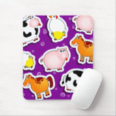 幸せな農場の背景、mousepad マウスパッド (マウス)