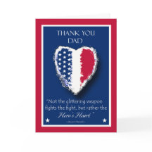 幸せな退役軍人の日パパのための英雄のハート