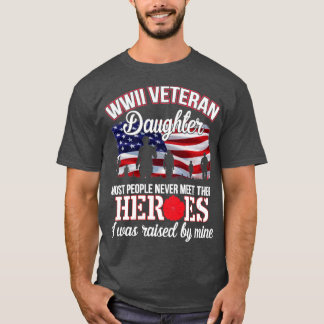 幸せな退役軍人の日私にあなたの娘2 Tシャツ