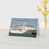 幸せな退職: 遊航船2 カード (黄色い花)