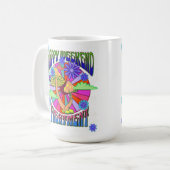 幸せな週末のマグカップ コーヒーマグカップ (正面左)