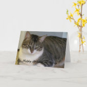 幸せな遅れて誕生日、 カード (黄色い花)