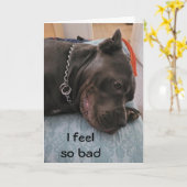 幸せな遅れ誕生日-感じ罪のあり カード (黄色い花)