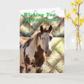 幸せな道の卒業 カード (黄色い花)