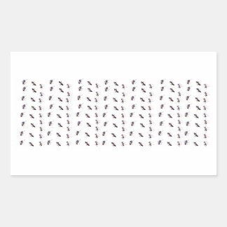 幸せな道-蟻#1 長方形シール