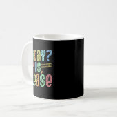 幸せな金曜日 フリ ヤー 先生 学校 メメ Tシャツ_ コーヒーマグカップ (正面左)
