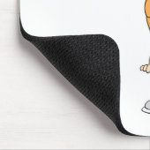 幸せな間抜け人参 マウスパッド (コーナー)