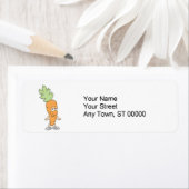 幸せな間抜け人参 ラベル (インサイチュ)