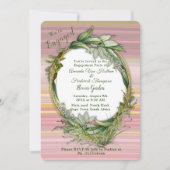 幸せな陽気な楽観主義抽象芸術 招待状 (正面)