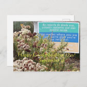 幸せな隣人の日！ ポストカード (正面/裏面)