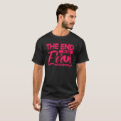 幸せな離婚パーティーエラー離婚の終わり Tシャツ (正面フル)
