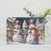 幸せな雪だるま クリスマス ホリデー  (スタンド正面)
