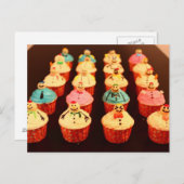 幸せな雪だるま ポストカード (正面/裏面)