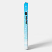 幸せな雪だるまiPhone 15ケース – メイトのケース Case-Mate iPhoneケース (裏面 / 左)