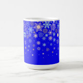 幸せな雪縁ど片 コーヒーマグカップ (中央)