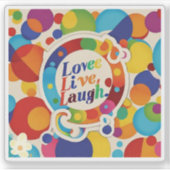 「幸せな雰囲気のみでお願い」 シール (正面)