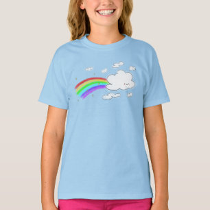 幸せな雲 Tシャツ