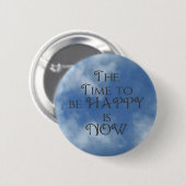 幸せな青空ボタンがある時間 缶バッジ (正面&裏面)