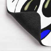 幸せな音楽鍵のマウスパッド マウスパッド (コーナー)