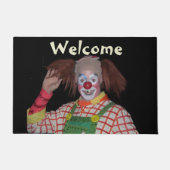 幸せな顔のピエロ ドアマット (正面)